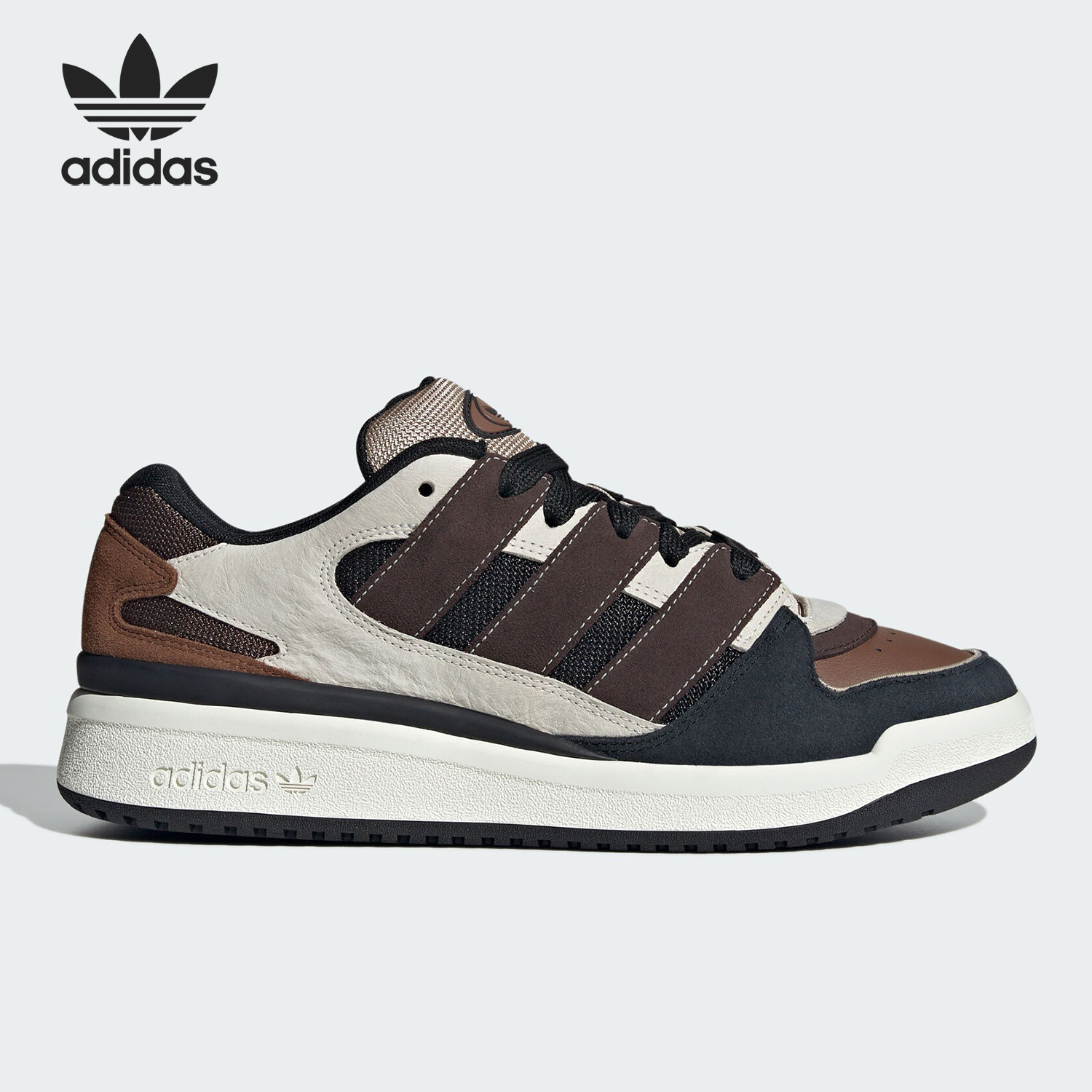 Adidas/阿迪达斯正品三叶草男女经典休闲篮球复古板鞋JS3160