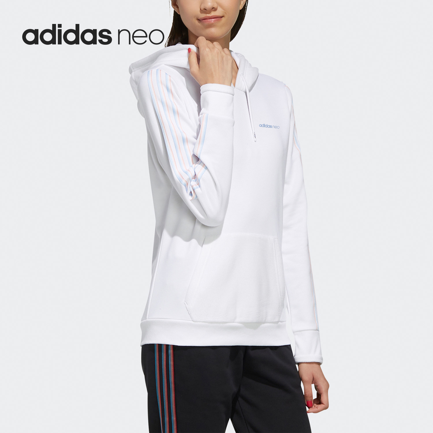 adidas阿迪达斯正品连帽卫衣