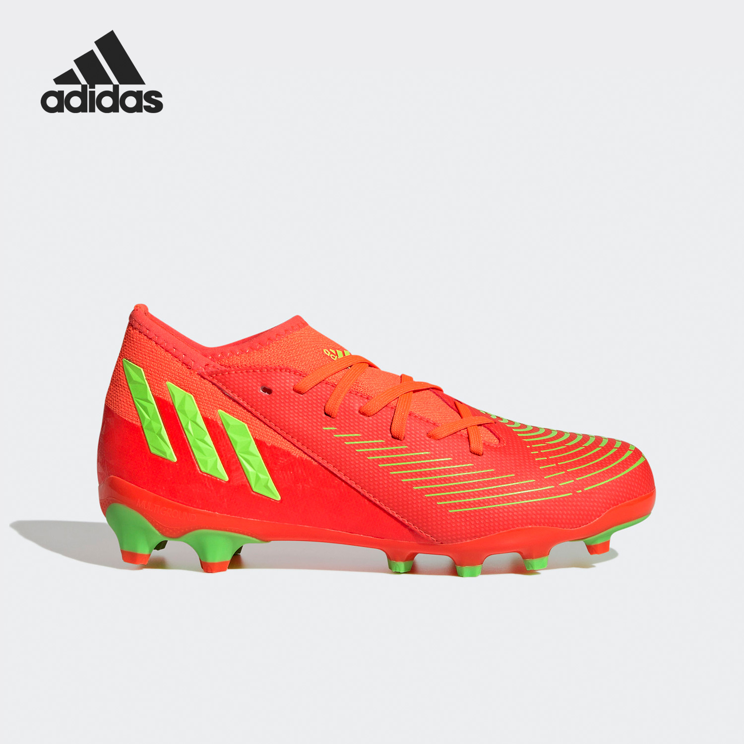 Adidas/阿迪达斯正品新款儿童时尚系带缓震运动训练足球鞋 GV8506