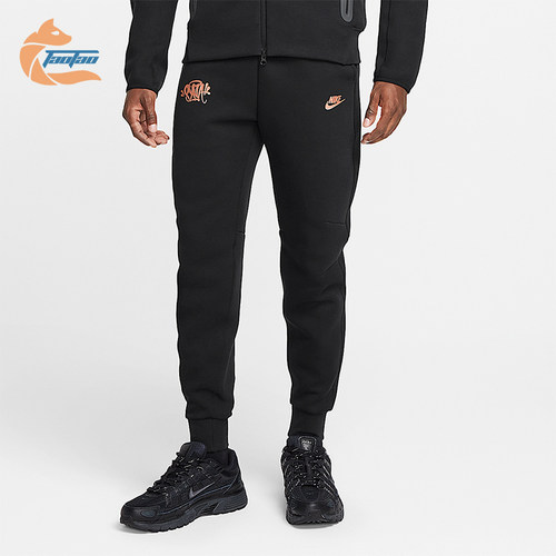Nike/耐克正品Tech Fleece男士系带针织束脚休闲运动裤HQ3749-010
