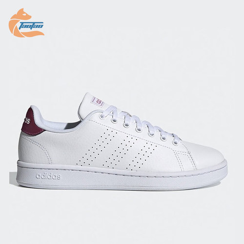 Adidas/阿迪达斯正品Neo女士经典轻便透气防滑低帮休闲板鞋FW0969