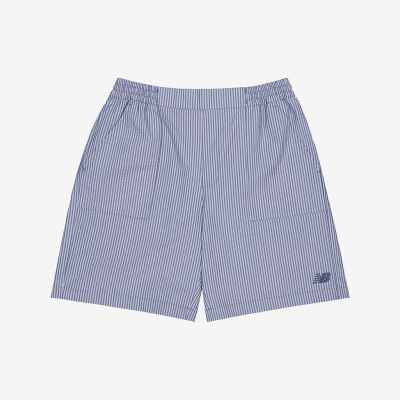 New Balance/NB正品夏季新款男女舒适百搭条纹短裤NVE28063-BL