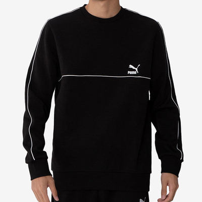 Puma/彪马正品当季新款男子运动套头圆领卫衣534157-01