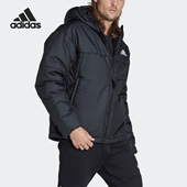 运动休闲连帽棉服HG8756 秋冬男士 Adidas 阿迪达斯正品