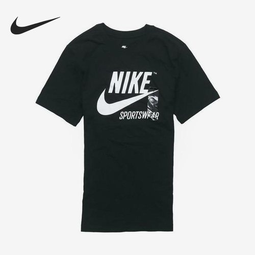 Nike/耐克正品当季新款男子针织印花运动短袖BV0627-010