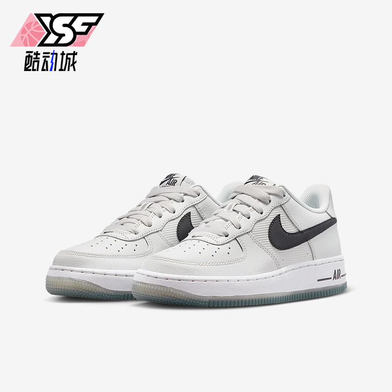 Nike/耐克正品Air Force 1 GS女子大童休闲轻便板鞋IM6027-025