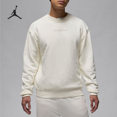 Nike/耐克正品Air Jordan Wordmark男士圆领套头衫FJ7789-133