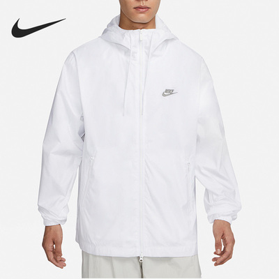 Nike/耐克正品当季新款男子宽松梭织连帽运动外套FB7805-100
