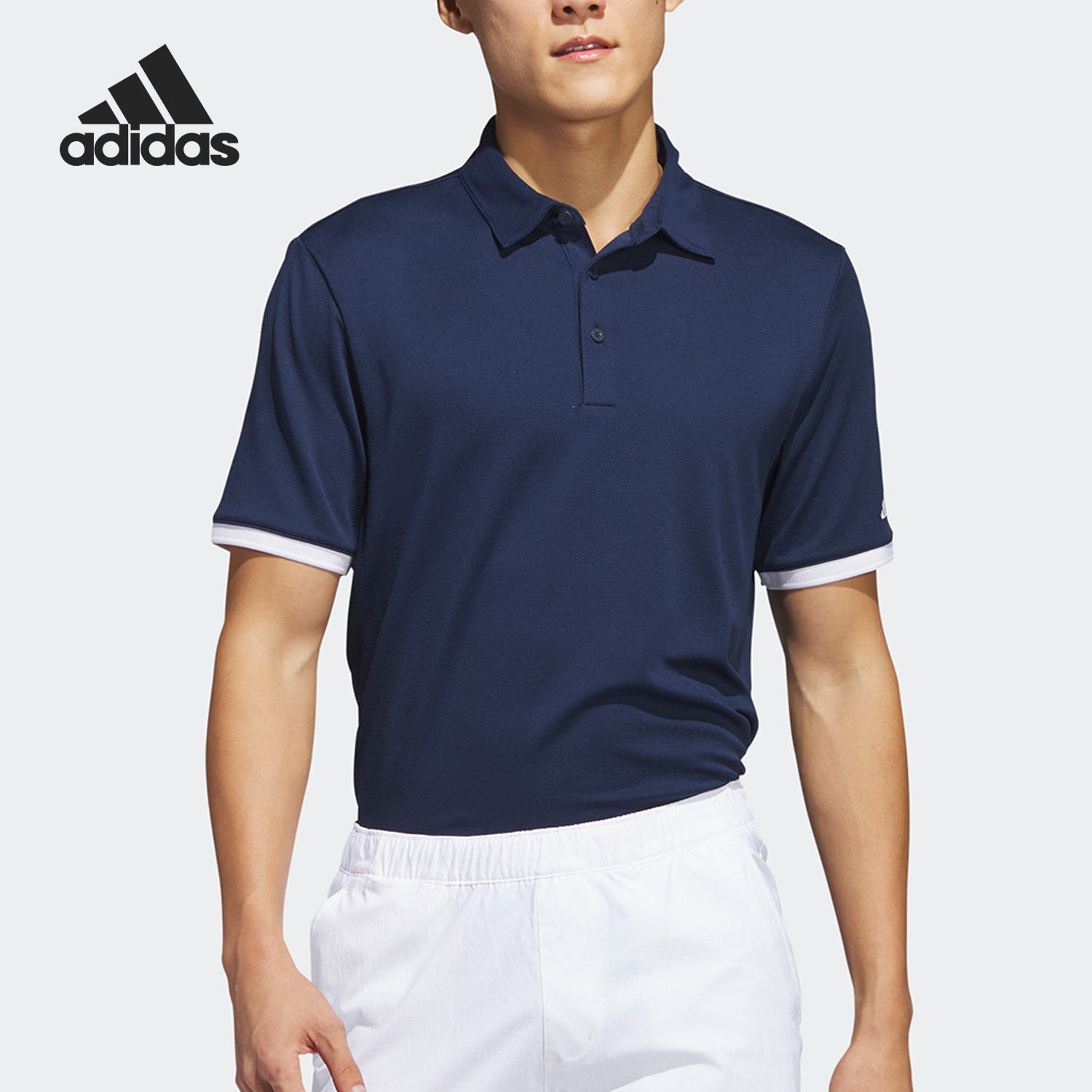 Adidas/阿迪达斯正品当季新款男子运动透气短袖POLO衫HS1134,运动服/休闲服装,运动POLO衫,淘宝优惠券,粉丝福利购,淘宝优惠卷