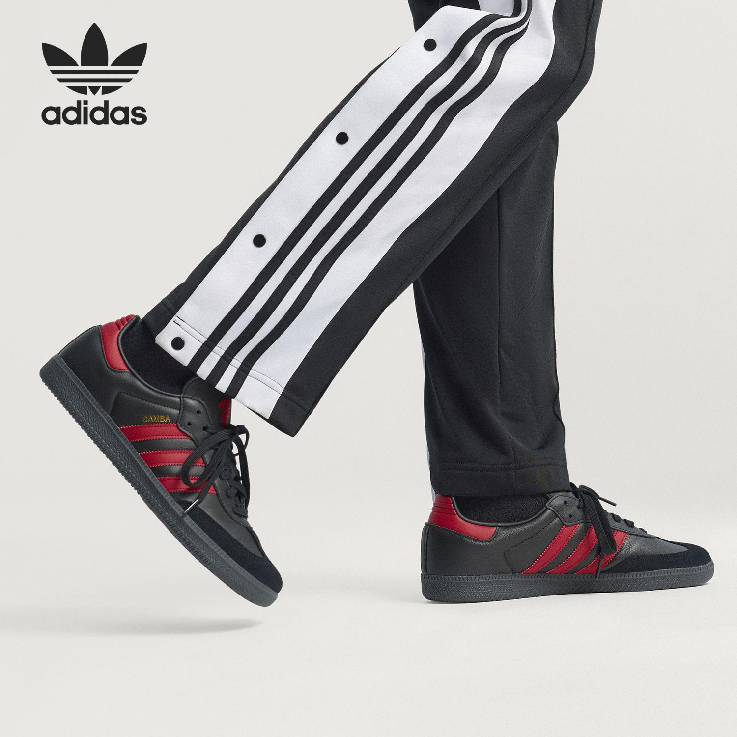 Adidas/阿迪达斯正品三叶草男女皮革足球透气经典运动鞋JQ4036