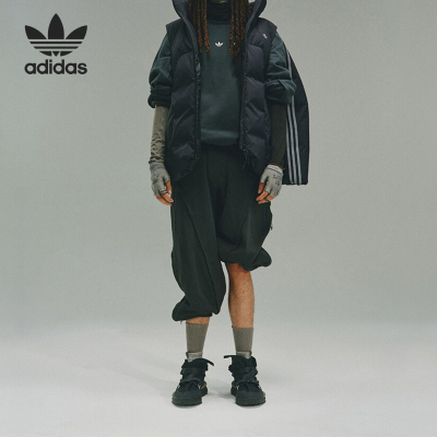 Adidas/阿迪达斯正品联名款火山背脊可拆卸男女羽绒服IY5049