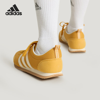 Adidas/阿迪达斯正品VS JOG 2.0男女系带薄底休闲鞋KH7652