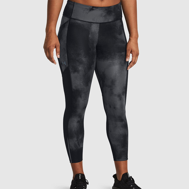 UA/安德玛正品Fly Fast 3.0女子印花运动紧身九分裤1369772-006