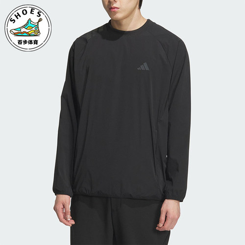 Adidas/阿迪达斯正品CREW JACKET男士梭织高尔夫运动卫衣JM2942