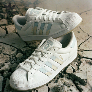 男女透气低帮运动鞋 三叶草新款 FZ6002 阿迪达斯正品 Adidas