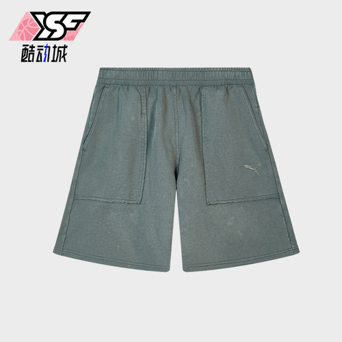 Puma/彪马正品男士工装风系带运动宽松休闲短裤638483-81