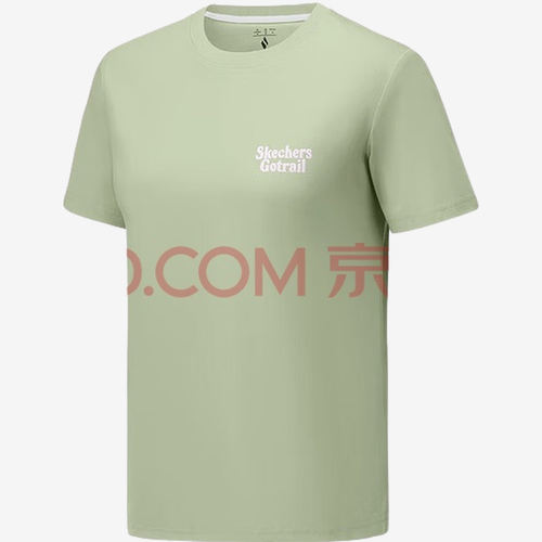 Skechers斯凯奇正品儿童款Gotrail字母短袖T恤P325W005-01SZ