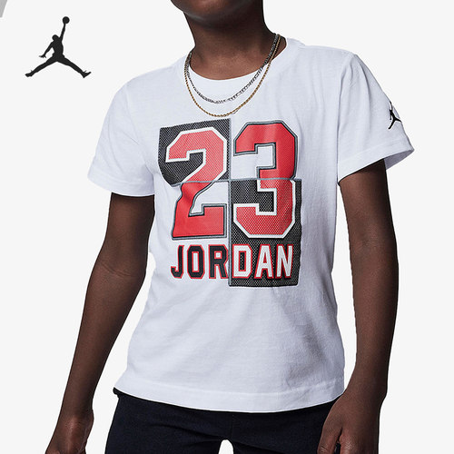Nike/耐克正品JORDAN23印花短袖T恤新款短袖T恤FB1689-100