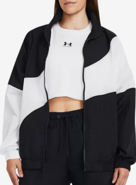 UA/安德玛正品Strom女士跑步训练运动宽松外套夹克1382762-001