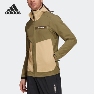 Adidas TERREX户外男子运动连帽夹克外套GQ2908 阿迪达斯正品