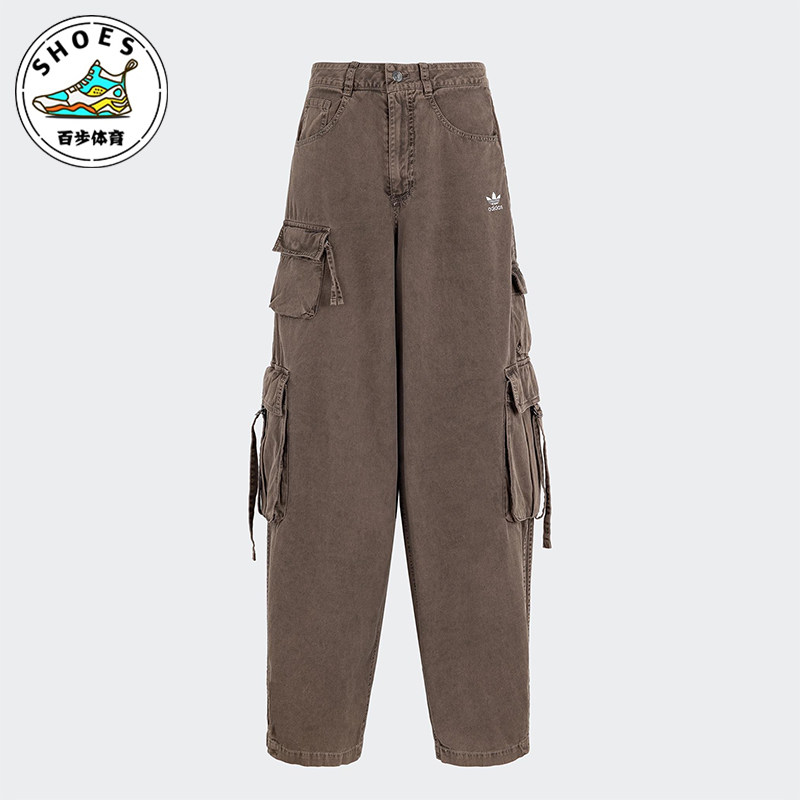 Adidas/阿迪达斯正品ESENTIALSENTIALS女士工装长裤KD4113图片