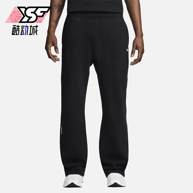 耐克男士运动宽松加绒长裤
