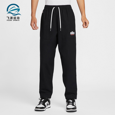 耐克男士系带宽松透气长裤