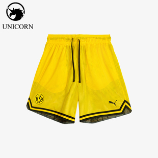 Puma/彪马正品KIDSUPER联名男士运动网眼透气篮球短裤634344-01