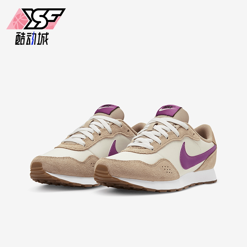 耐克大童运动耐磨透气系带跑步鞋