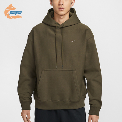 Nike/耐克正品Solo Swoosh男士运动连帽加绒套头卫衣HV1083-212