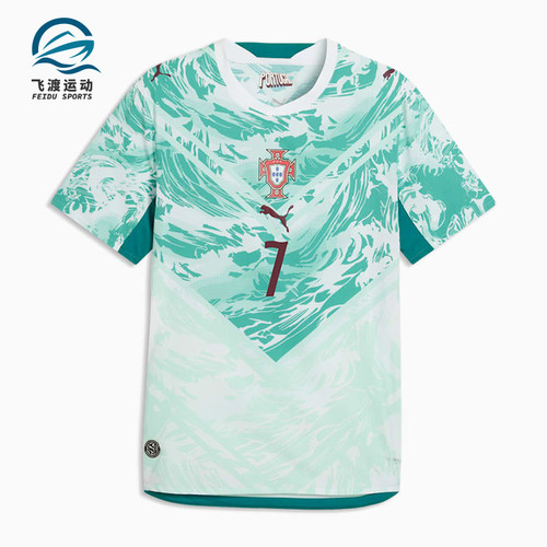 Puma/彪马正品夏季男士运动吸湿排汗套头足球短袖T恤788145-77