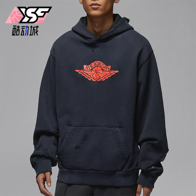 Nike/耐克正品JORDAN男士运动宽松连帽经典卫衣套头衫IB3004-010