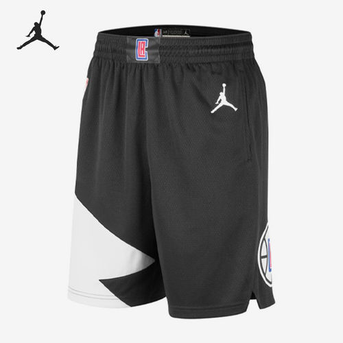 Nike耐克正品Jordan NBA Dri-FIT男款拼色松紧腰篮球DO9431-010