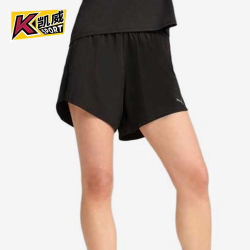 Puma/彪马正品RUN VELOCITY女士透气运动经典健身短裤527263-01