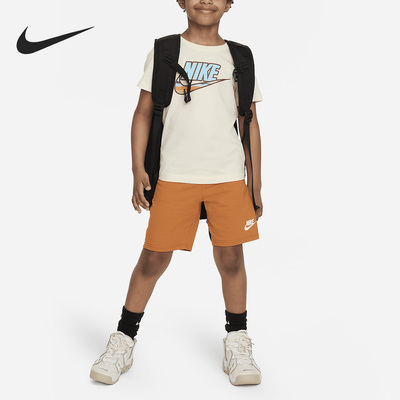 Nike/耐克正品Sportswear小童短袖短裤运动套装FQ0565-813