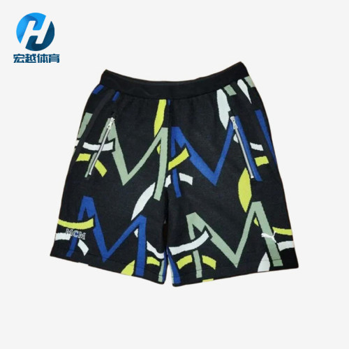 Puma/彪马正品男士徽标松紧口袋透气三分休闲短裤537009-01