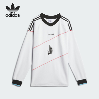 阿迪达斯男士运动长袖球衣