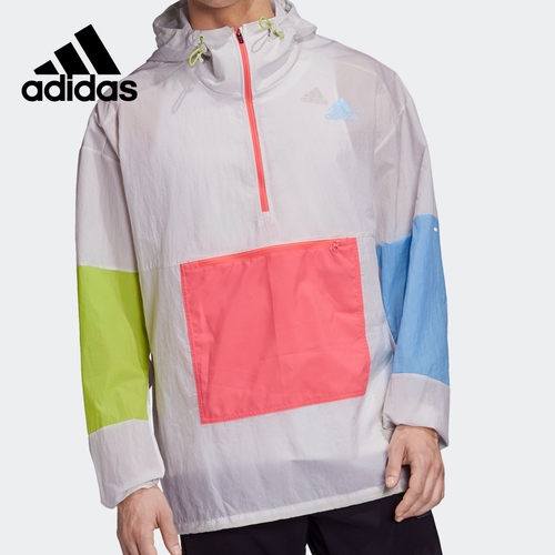 阿迪达斯正跑步服装运动服