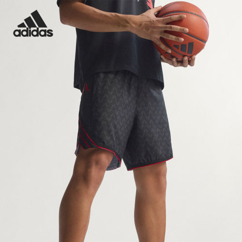 Adidas/阿迪达斯正品夏季男士篮球宽松运动复古短裤KF5654