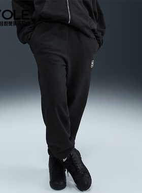 Nike/耐克正品Stussy男士日常抓绒束脚休闲运动长裤FN5235-010