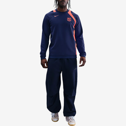 Nike耐克正品FC Barcelona Total 90男款圆领长袖球衣HQ9778-410