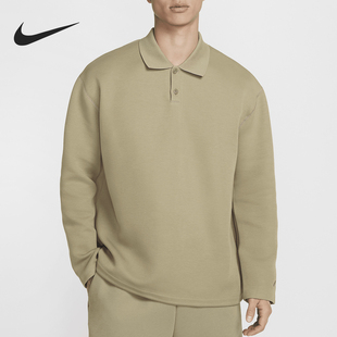 翻领休闲宽松POLO衫 新款 男士 276 FZ7571 耐克正品 Nike 秋季