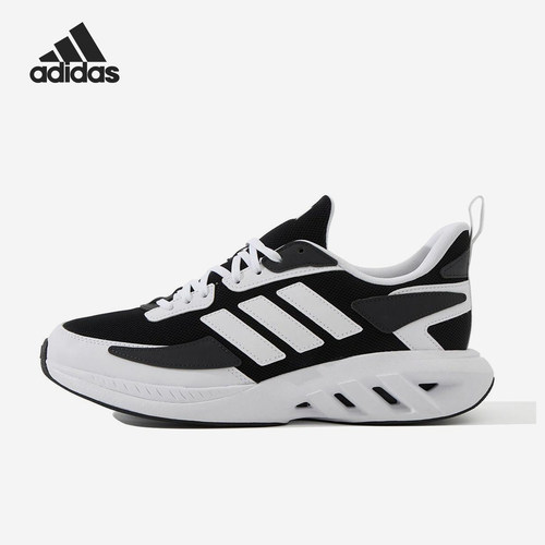 Adidas/阿迪达斯正品春季新款男女同款透气缓震网面跑步鞋JP8449