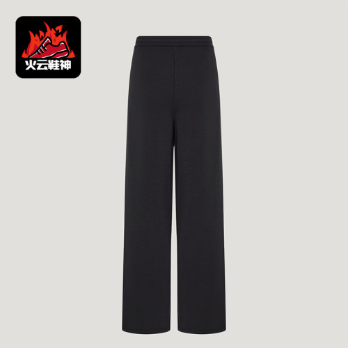 Adidas/阿迪达斯正品女士直筒防静电抽绳舒适运动长裤LE5467