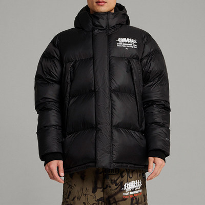 Puma/彪马正品LMC联名款男士连帽宽松保暖夹棉外套626557-01
