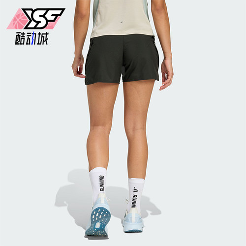 Adidas/阿迪达斯正品夏季女士 跑步运动运动经典训练短裤JZ2226