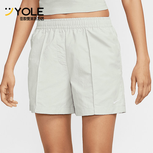 Nike/耐克正品夏季新款女士梭织透气经典休闲运动短裤FV6623-034