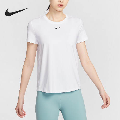 Nike/耐克正品One Classic女士圆领健身短袖T恤FN2799-101