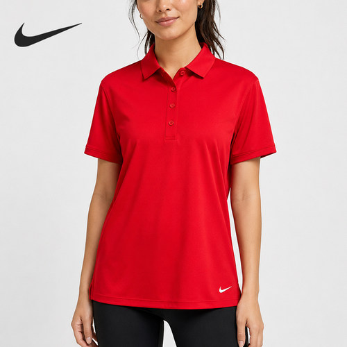 Nike/耐克正品夏季女士翻领简约舒适短袖POLO衫DH2310-657