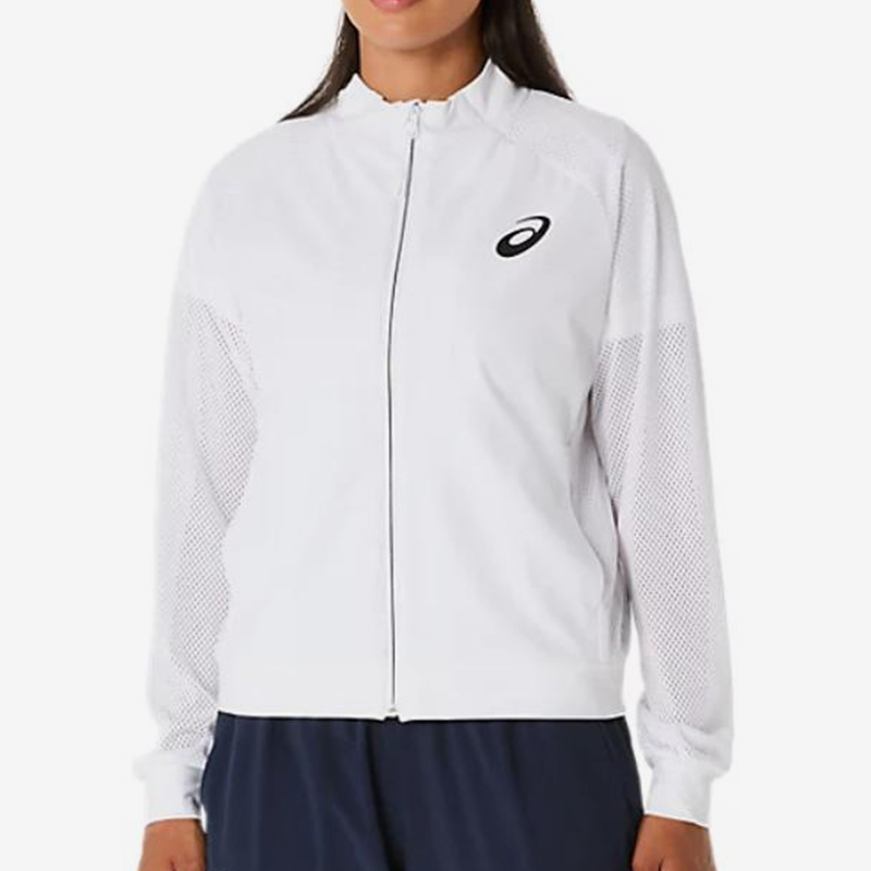 Asics/亚瑟士正品2025新款女子运动训练立领夹克外套2042A364-100